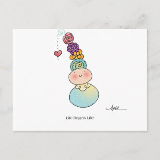 O LIFE começa com o cartão postal da April McCallu