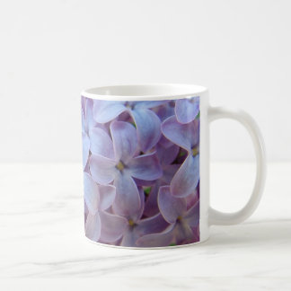 O Lilac floresce caneca