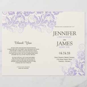 O Lilac floresce programas do casamento