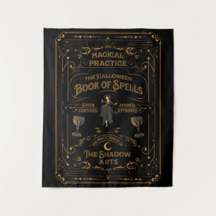 O Livro de Halloween das Orcas Tapeçaria Gótico
