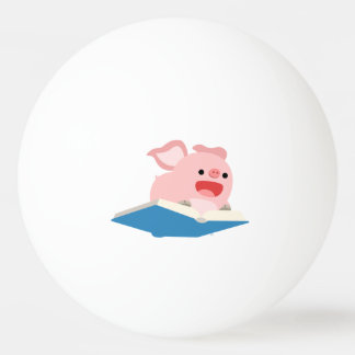O Livro Voador e a Bola do Ping Pong de Cartoon