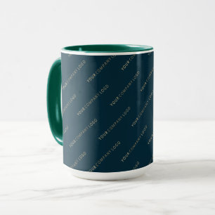 o logotipo da sua empresa personalizou a caneca de