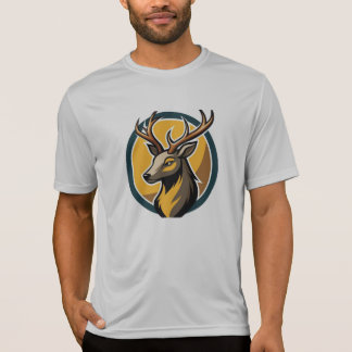 O logotipo da t-shirt do Deer
