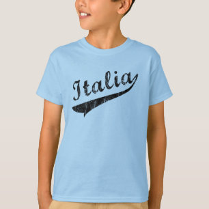 O logotipo italiano do basebol caçoa o t-shirt