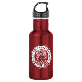 O logotipo oficial ostenta a garrafa