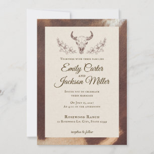 O Longhorn: Convite de Casamento