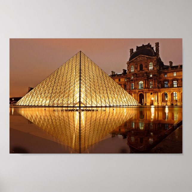 O Louvre, Poster de Paris (Frente)