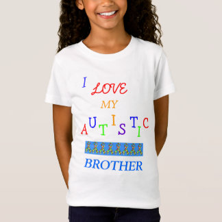 O Love~Brother autístico da irmã! T-shirt da