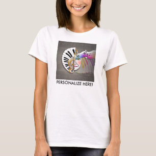 O Lt dos homens da máscara da música. Camisetas