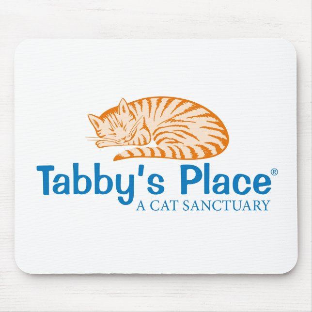 O lugar Mousepad do gato malhado (Frente)