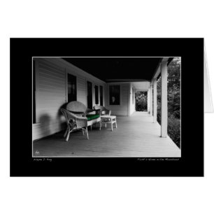 O lugar onde cantou, cartão do lugar de Frost