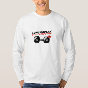 O Lunch Break é a minha camiseta super poderosa da