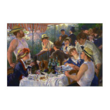 O Luncheon do Partido Barco Renoir Fine Art