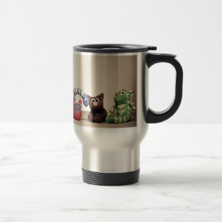 O macaco e os amigos da peúga isolaram a caneca de