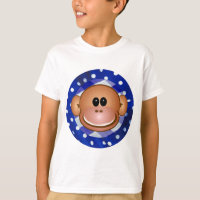 O macaco insolente caçoa t-shirt