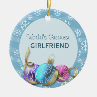 O maior Enfeites de natal Namorada do mundo