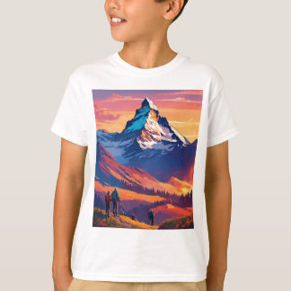 O Mais Avançado T-Shirt Da Montanha