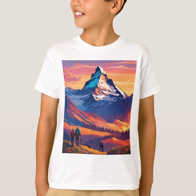 O Mais Avançado T-Shirt Da Montanha (Frente)