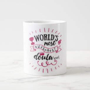 O mais horrível doula do mundo. Caneca jumbo.