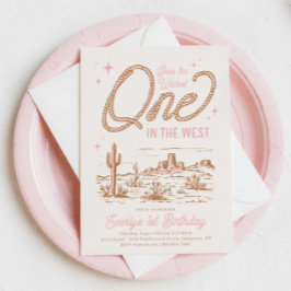 O mais selvagem do convite de aniversário ocidenta