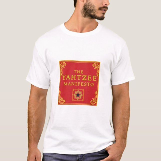 O Manifesto Yahtzee T-Shirt (Frente)