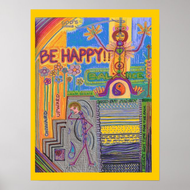 O Mapa da Mente de Corda de Deus V Poster (Frente)