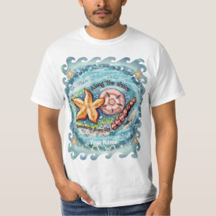 O mar estima o t-shirt