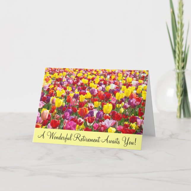 O Maravilhoso Retiramento Aguarda-Te! Cartões de a (Frente)