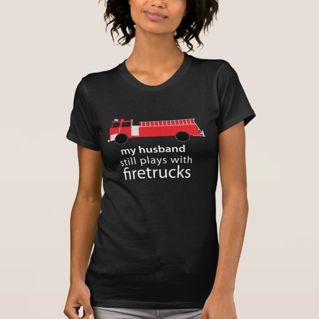 O marido ainda joga com camisa dos Firetrucks (Frente)