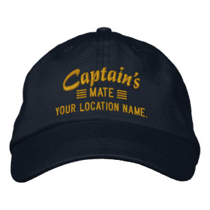 O MATE do Capitão Personaliza-o! Boné bordado