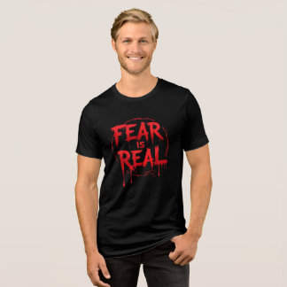 O medo é real | T-Shirt Assustadora