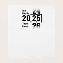 O melhor ainda está para chegar em 2025