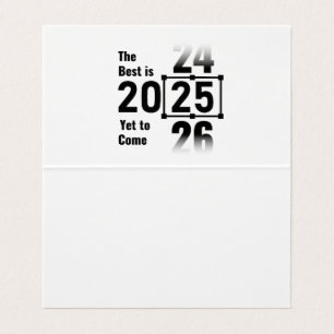 O melhor ainda está para chegar em 2025