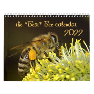 O melhor calendário de abelhas 2020 com fotos e d