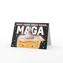 O melhor cartão de aniversário do MAGA Donald Trum