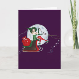 O melhor cartão de Natal das bruxas