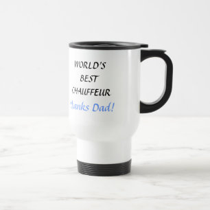O MELHOR CHAUFFEUR do MUNDO - caneca de viagem