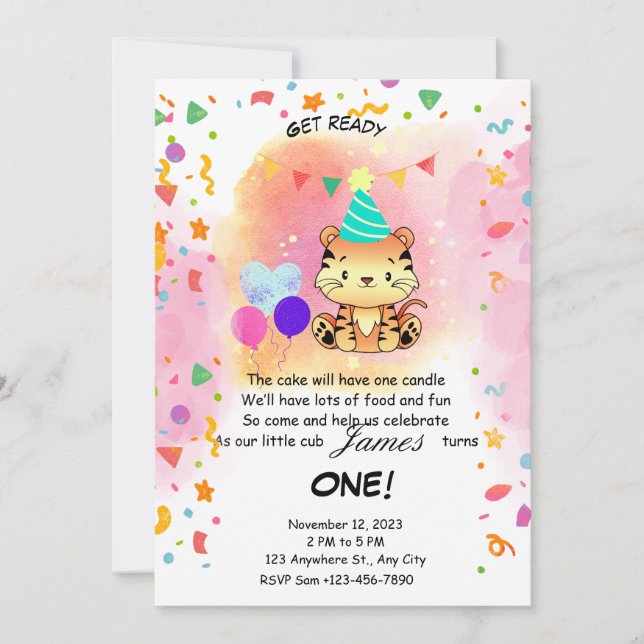 O melhor convite selvagem (Frente)