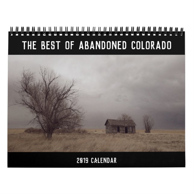 O MELHOR de Colorado abandonado:  Calendário 2019 (Capa)