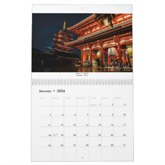 O Melhor do Japão - Calendário 2026