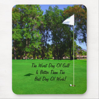 O melhor golfe Mousepad do dia
