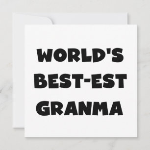 O melhor granma preto e branco do mundo