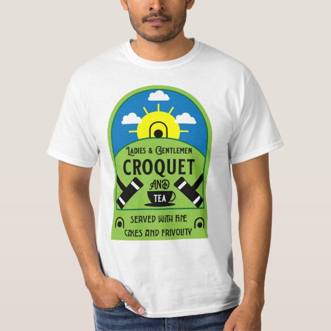 O melhor jogo de croquete da T-Shirt (Frente)