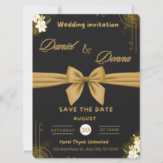 O melhor modelo para o convite da sua festa de cas