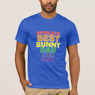 O melhor Pai coelho do mundo já fez camiseta
