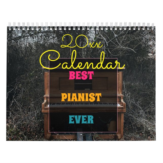 O melhor pianista do calendário de 2023 (Capa)