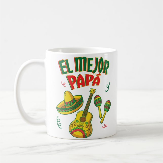 O melhor presente sempre espanhol da caneca de (Esquerda)