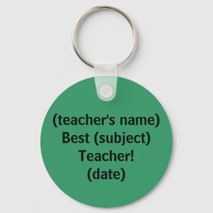 O melhor professor! - chaveiro
