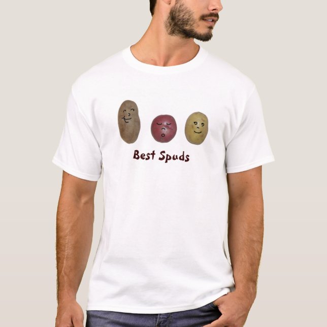 O melhor Spuds o t-shirt (Frente)