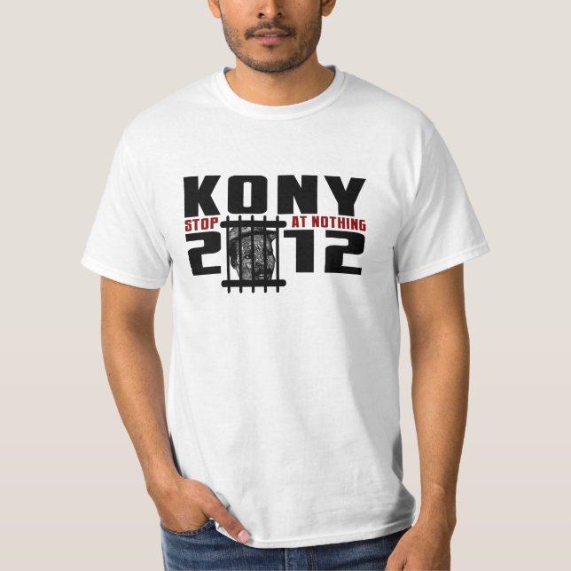 O MELHOR t-shirt de Kony da parada de Kony 2012 (Frente)